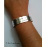 SUR COMMANDE - Bracelet gravé à la main entièrement personnalisable sur demande