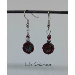 FLEURS - Boucles d'oreilles...