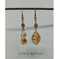 Boucles d'oreilles bronze...
