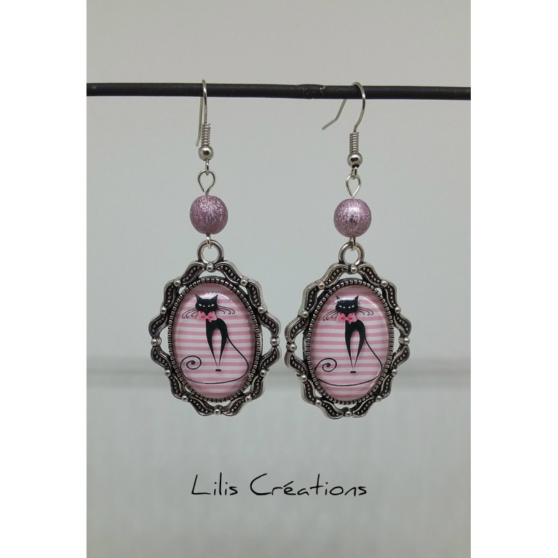 copy of Boucles d'oreilles dissociées "Alice"