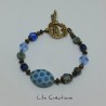 copy of Bracelet perles de bohème "Libellule"