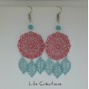 copy of Boucles d'oreilles "Petite hirondelle' bleu
