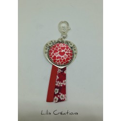 Porte-clés "Love" rouge
