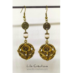 FLEURS d'ARUM - Boucles...