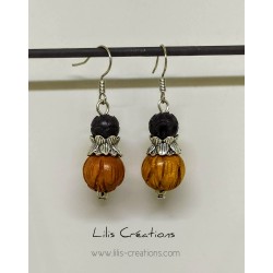 Boucles d'oreilles "Lotus"...