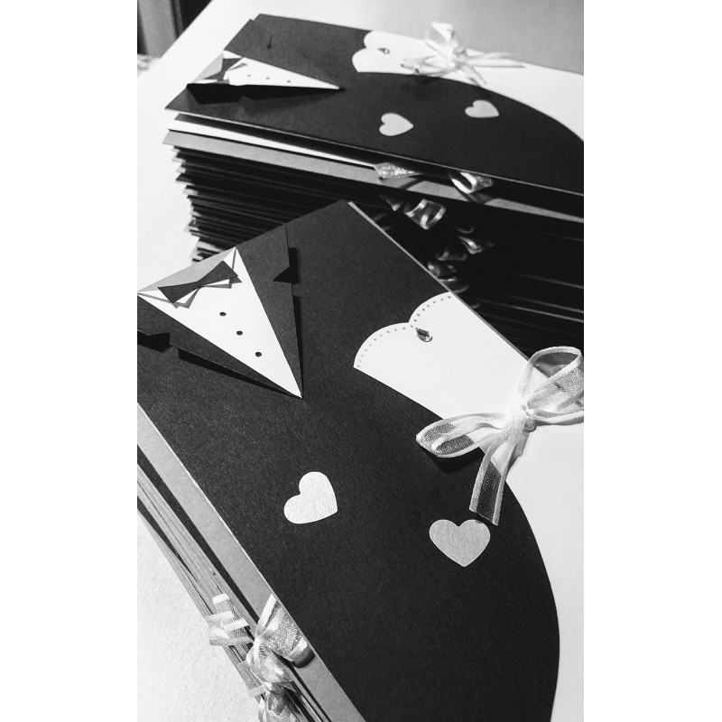 SUR COMMANDE / Faire-part de mariage personnalisés