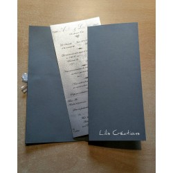 SUR COMMANDE / Faire-part de mariage personnalisés