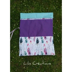 SUR COMMANDE / Pochette à aiguilles à tricoter