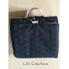 SUR COMMANDE / Grande trousse - pochette à compartiments personnalisable
