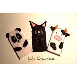 SUR COMMANDE / Marionnettes à doigt