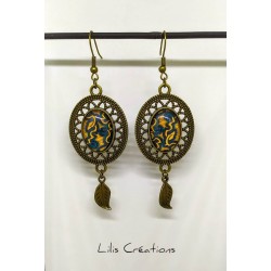 Boucles d'oreilles "Wax"...