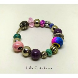 Bracelet en perles tons...