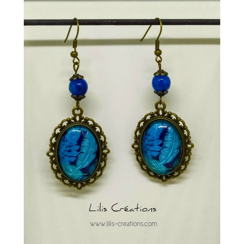 copy of Boucles d'oreilles dissociées "Alice"