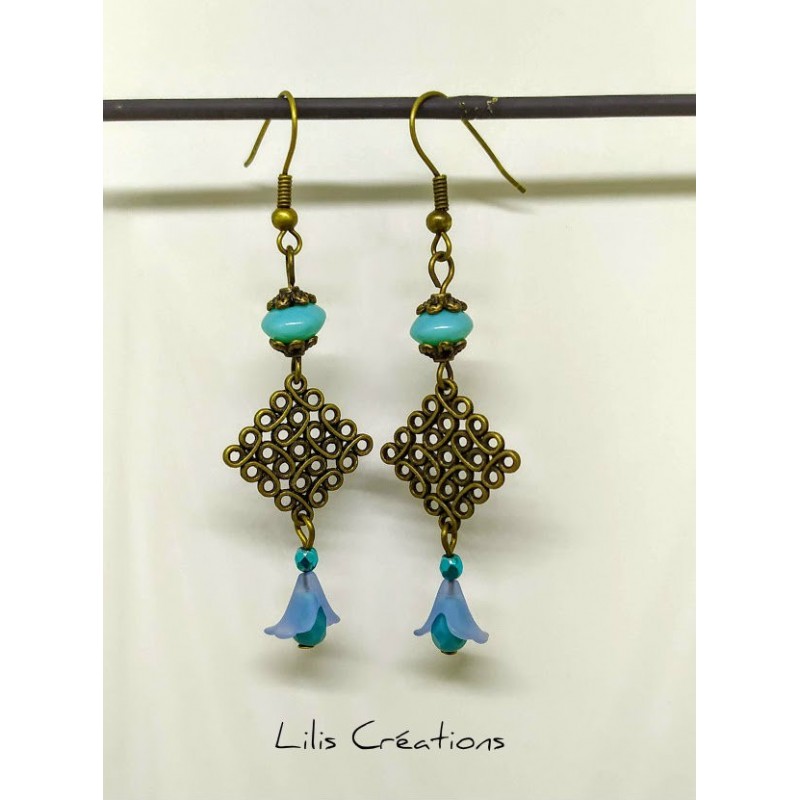 copy of Boucles d'oreilles dissociées "Alice"