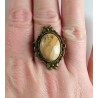 Bague "Jaspe paysage"