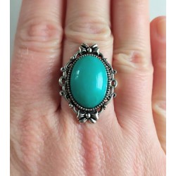Bague "Amazonite"