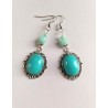 Boucles d'oreilles "Amazonite"