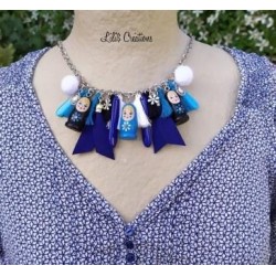 Collier "Matriochka" tons...
