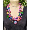 Collier "Frida" multicolore