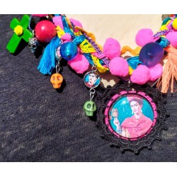 Collier "Frida" multicolore