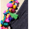 Collier "Frida" multicolore