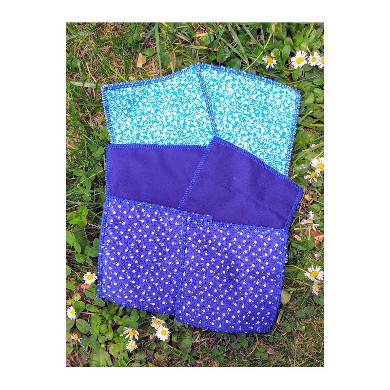 copy of Lot de 6 lingettes lavables