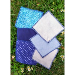 copy of Lot de 6 lingettes lavables