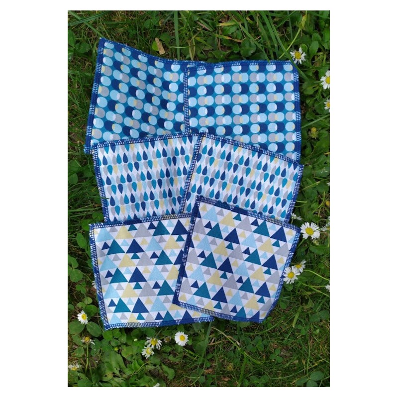 copy of Lot de 6 lingettes lavables