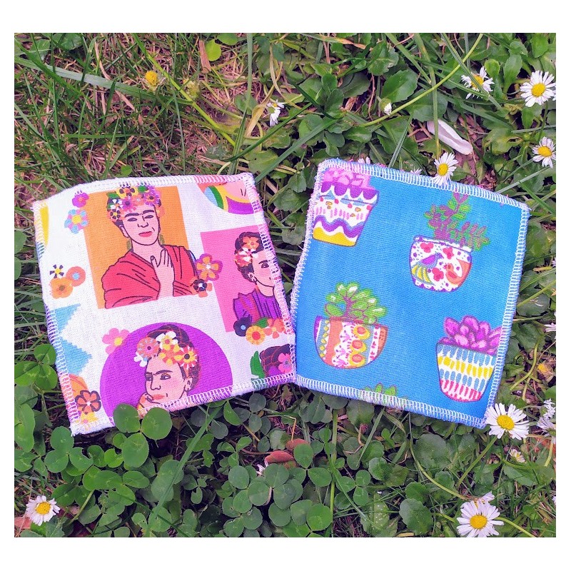 copy of Lot de 6 lingettes lavables