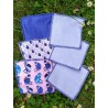 copy of Lot de 6 lingettes lavables