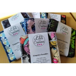 copy of Lot de 6 lingettes lavables