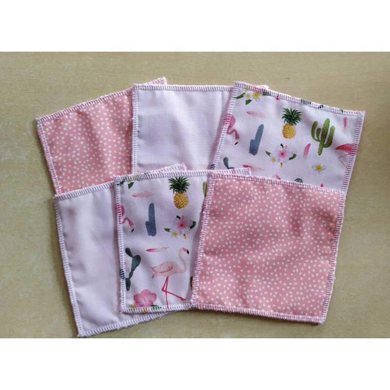 copy of Lot de 6 lingettes lavables