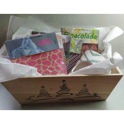 Panier cadeau "Fondants de bougie"