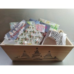 Panier cadeau "Fondants de bougie"