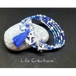 Bracelet "Marine" à mémoire...