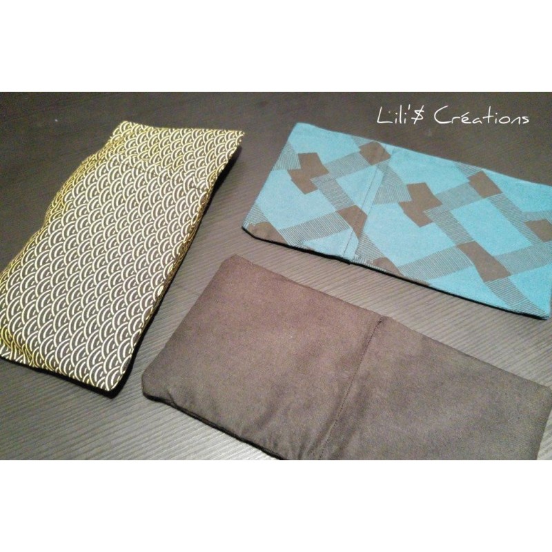 SUR COMMANDE / Bouillotte sèche déhoussable au riz