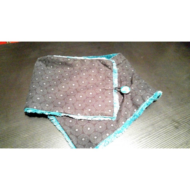 SUR COMMANDE / Snood - tour de cou à bouton adulte