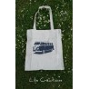 Sac Tote-bag "Combi VW" écru