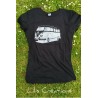 T-shirt femme "combi VW jean", manches courtes, taille M