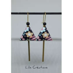 Boucles d'oreilles triangle...