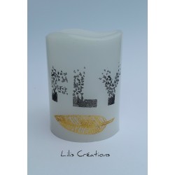 Bougie à led "Fly" - En cire véritable