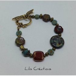 Bracelet perles de bohème...