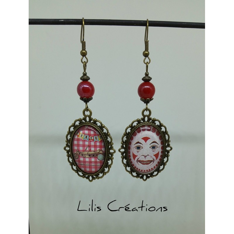 copy of Boucles d'oreilles dissociées "Alice"