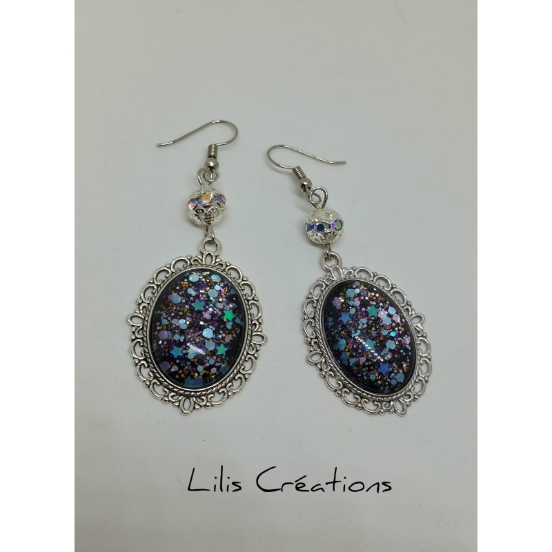 copy of Boucles d'oreilles dissociées "Alice"